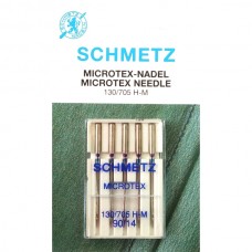Набір голок Schmetz Microtex №90