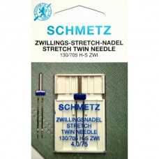 Голка подвійна Schmetz Stretch №75/4,0