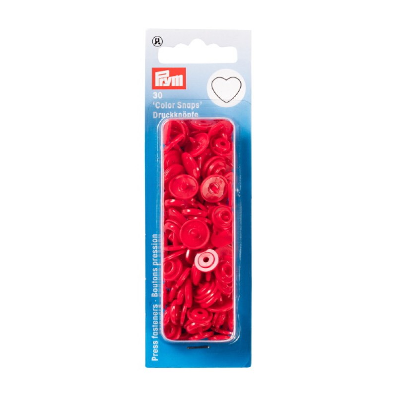 393338 Prym Кнопки "Color Серце"