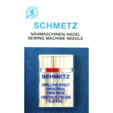 Голка подвійна Schmetz Universal №100/8,0